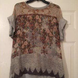 Zara Floral Top